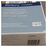 5 Piece Moen Banbury Brushed Nickel Bathroom Accessories