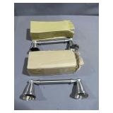 5 Piece Banbury Brushed Nickel Bathroom Accessories - Moen Brushed Nickel 18" Towe