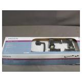 Moen Hensley Press and Mark 3-Piece Bath Hardware Set with 24 in. Towel Bar, Paper Holder and Towel Ring in Matte Black - Model MY3593BL