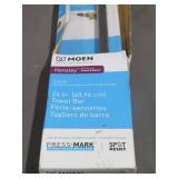 4 Piece Lot of Moen Hensley Brushed Nickel  Bathroom Accessories