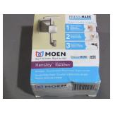 4 Piece Lot of Moen Hensley Brushed Nickel  Bathroom Accessories