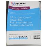 4 Piece Lot Moen Hensley Brushed Nickel  Bathroom Accessories