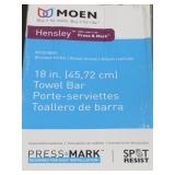 Moen Hensley Brushed Nickel 18" and 24" Towel Bars
