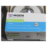 Mixed Lot of 9 Moen Brushed Nickel Bathroom Accessories