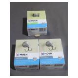 Mixed Lot of 9 Moen Brushed Nickel Bathroom Accessories