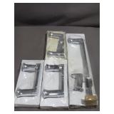 4 Piece Lot of Moen Chrome Genta Bathroom Accessories