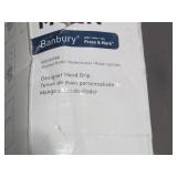 2 Piece Lot of Moen Banbury Brushed Nickel Grab Bars