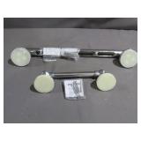 2 Piece Lot of Moen Banbury Chrome Grab Bars