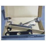 Glacier Bay Constructor Double Handle Standard Kitchen Faucet in Chrome - HD67099-0801