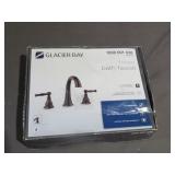 Glacier Bay Fairway 8 in. Widespread 2-Handle High-Arc Bathroom Faucet in Bronze - 67530W-6A27H2