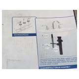 Glacier Bay Fairway 8 in. Widespread 2-Handle High-Arc Bathroom Faucet in Bronze - 67530W-6A27H2