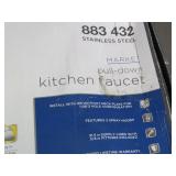 Glacier Bay Market Stainless Pull-Down Kitchen Faucet - HD67551-1208D2
