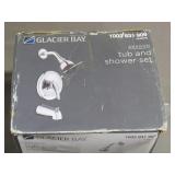 Glacier Bay Aragon Chrome Tub and Shower Set - HD874X-0001