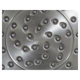 Brecklyn 1-Spray 9"  Single Wall Mount Fixed Shower Head - Spot Resist Br Nickel - 21920SRN