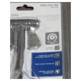 2 Piece Lot of Glacier Bay Chrome Showerhead w/ Adjustable Arm - 3075-512-WS1