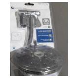 2 Piece Lot of Glacier Bay Chrome Showerhead w/ Adjustable Arm - 3075-512-WS1