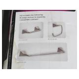 Mixed Lot of Delta Bathroom Accessories Delta Everly 24 in. Wall Mount Towel Bar Bath Hardware Accessory in Brushed Nickel