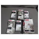 6 Piece Mixed Lot of Delta Bathroom Accessories