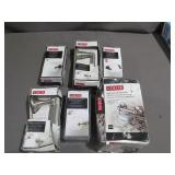 6 Piece Mixed Lot of Delta Bathroom Accessories