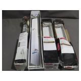 4 Piece Mixed Lot of Delta Grab/Towel Bars