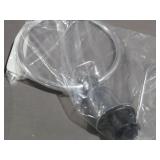 5 Piece Lot Of Moen Mason Towel Rings in Chrome