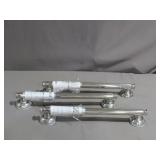 3 Piece Lot of Moen Banbury Chrome Grab Bars