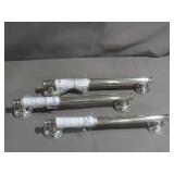 3 Piece Lot of Moen Banbury Chrome Grab Bars