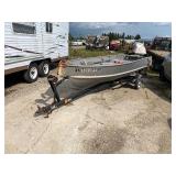 1973 Alumacraft fishing boat