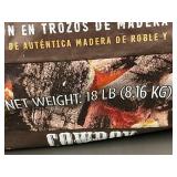 18 lb Bag of Cowboy HardWood Lump Charcoal