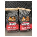 Set of 2 Kingsford Match Light Instant Charcoal Briquets