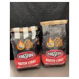 Set of 2 Kingsford Match Light Charcoal Briquets, 12 lbs Each