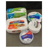 Bulk Lot of Disposable Tableware: Plates, Napkins, and Trays