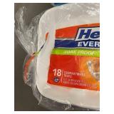 Bulk Lot of Disposable Tableware: Plates, Napkins, and Trays