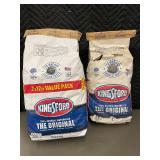 2-Pack Kingsford Original Charcoal Briquets - 12 lb and 8 lb Bags
