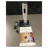 Secura Electric Wine Opener Model SWO-3N with Charging Base