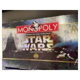 Pair of Monopoly Board Games: Fortnite and Star Wars Editions (USED)