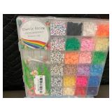 3 X 5mm Clay Beads Set for Bracelet Making with Elastic String