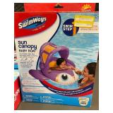 Set of 4 SwimWays Sun Canopy Baby Boats