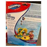 Set of 4 SwimWays Sun Canopy Baby Boats