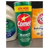 Lot of Household Cleaning Products with Disinfectants and Baking Soda