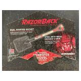 Razorback Professional Steel Transfer Shovel with D-Grip