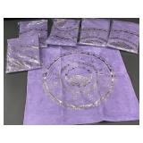 Set of 6 Tamed Wild Zodiac Tapestries in Purple