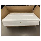 Plastic Storage Box with Dual Swing Doors