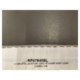 Set of 2 Delta RP47648BL Lavatory Grid Strainer Assemblies