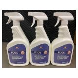 Set of 3 ECOS Multi-Purpose Disinfectant & Sanitizer - Fresh Citrus Scent
