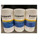 Set of 3 Everwipe Disinfectant Wipes