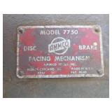 Ammco Brake Lathe with Infimatic Feed