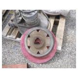 Deluxe Clean-O-Matic Floor Scrubber