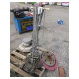 Deluxe Clean-O-Matic Floor Scrubber