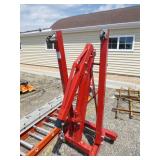 Strongway 2 Ton Hydraulic Engine Hoist with Load Leveler